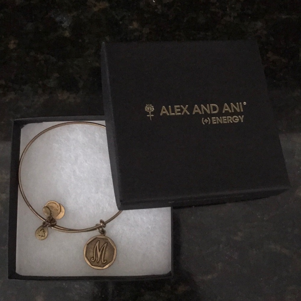 alex and ani M bangle
